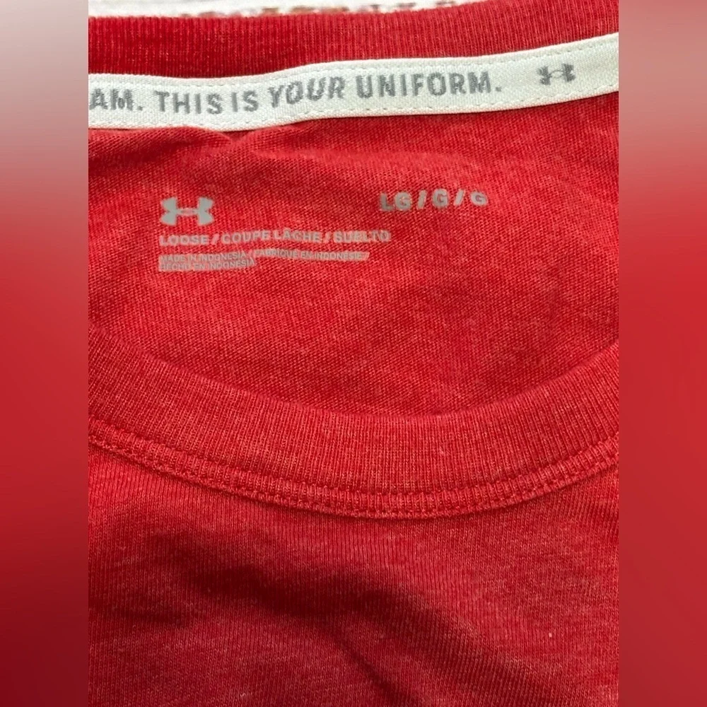 Under Armour Louisiana Ragin’ Cajuns Long Sleeve Tee - Picture 9 of 9